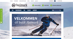 Desktop Screenshot of butik.hojmark.dk